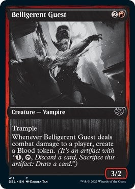 Image for Belligerent Guest (411) (DBL) - Magic: The Gathering