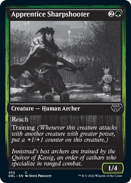 Image for Apprentice Sharpshooter (452) (DBL) - Magic: The Gathering