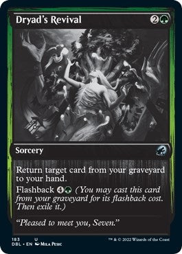 Image for Dryad's Revival (183) (DBL) - Magic: The Gathering