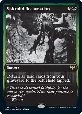 Image for Splendid Reclamation (488) (DBL) - Magic: The Gathering