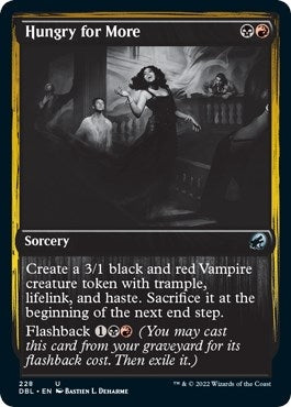 Image for Hungry for More (228) (DBL) - Magic: The Gathering