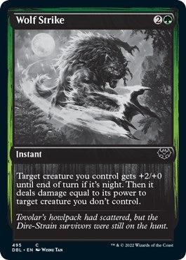 Image for Wolf Strike (495) (DBL) - Magic: The Gathering