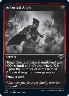 Image for Ancestral Anger (409) (DBL) - Magic: The Gathering