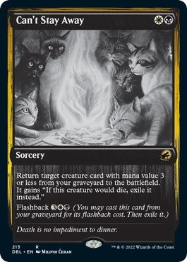Image for Can't Stay Away (213) (DBL) - Magic: The Gathering
