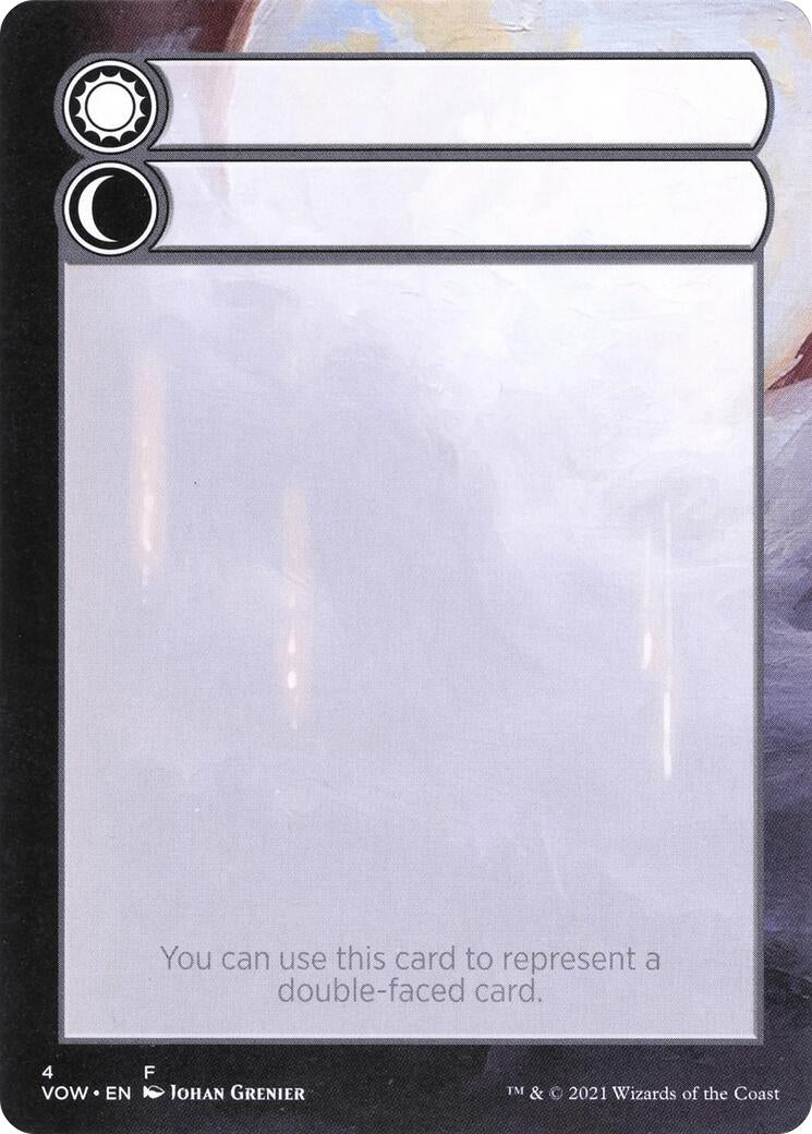 Image for Helper Card (4) (VOW) - Magic: The Gathering