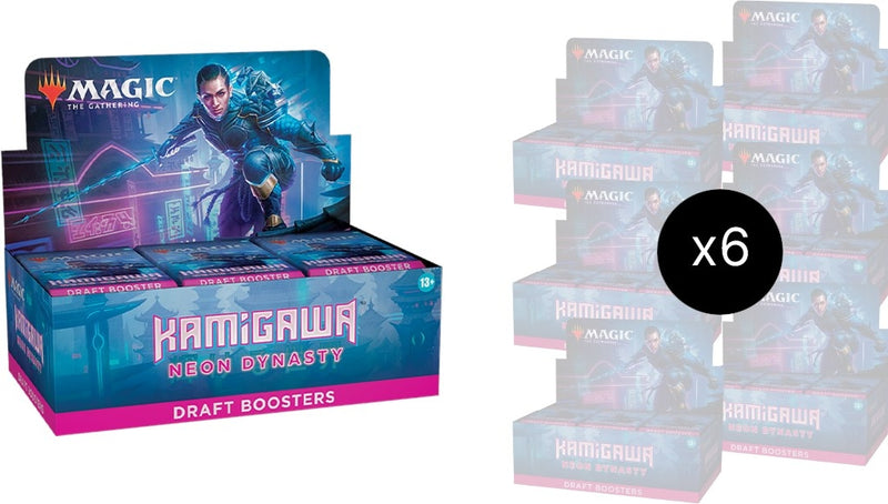 Image for Kamigawa: Neon Dynasty - Draft Booster Box Case - Magic: The Gathering