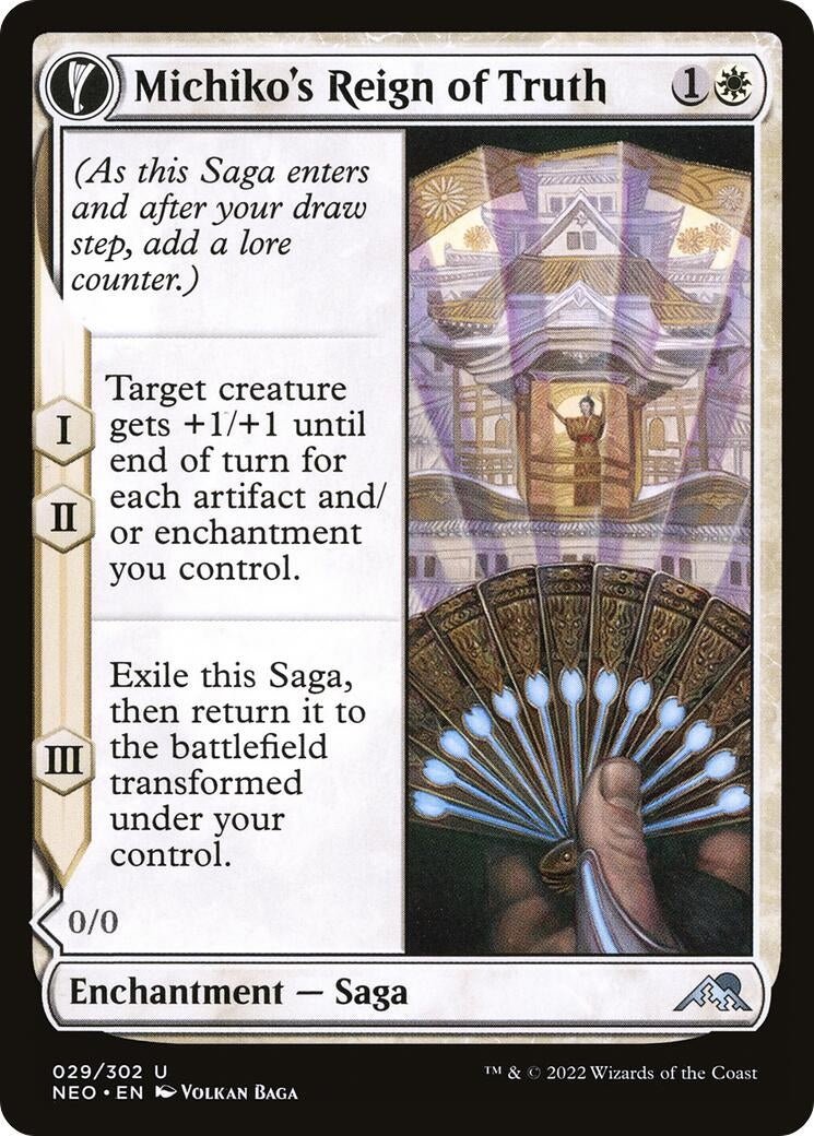 Image for Michiko's Reign of Truth (29) (NEO) - Magic: The Gathering