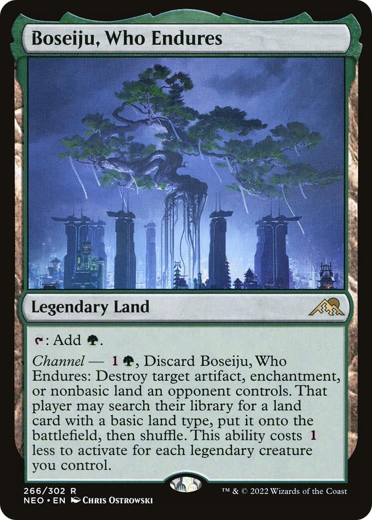 Image for Boseiju, Who Endures (266) (NEO) - Magic: The Gathering