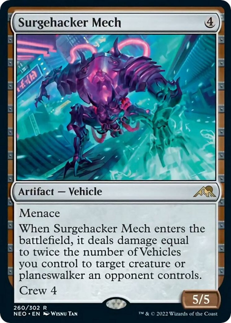 Image for Surgehacker Mech (260) (NEO) - Magic: The Gathering