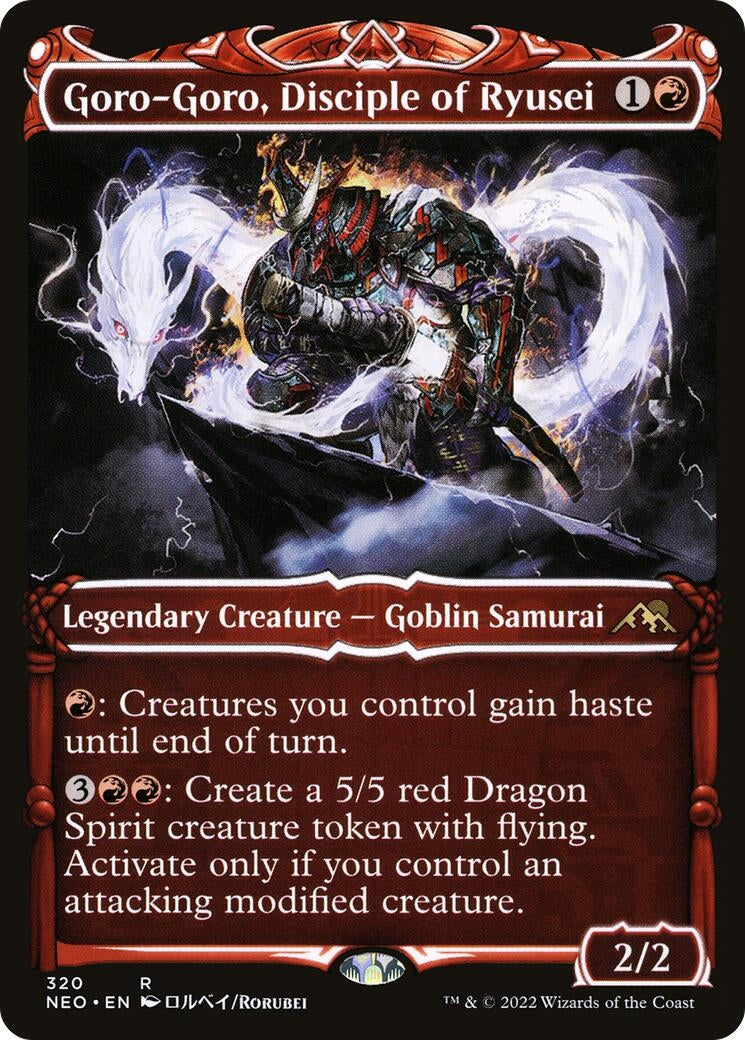 Image for Goro-Goro, Disciple of Ryusei (Showcase) (320) (NEO) - Magic: The Gathering