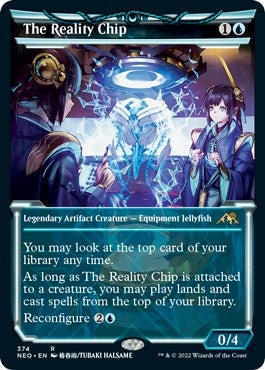 Image for The Reality Chip (Showcase) (374) (NEO) - Magic: The Gathering