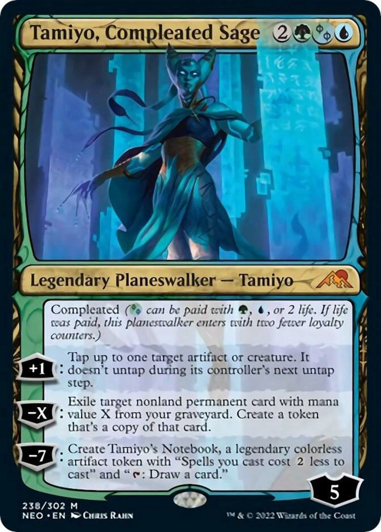 Image for Tamiyo, Compleated Sage (238) (NEO) - Magic: The Gathering