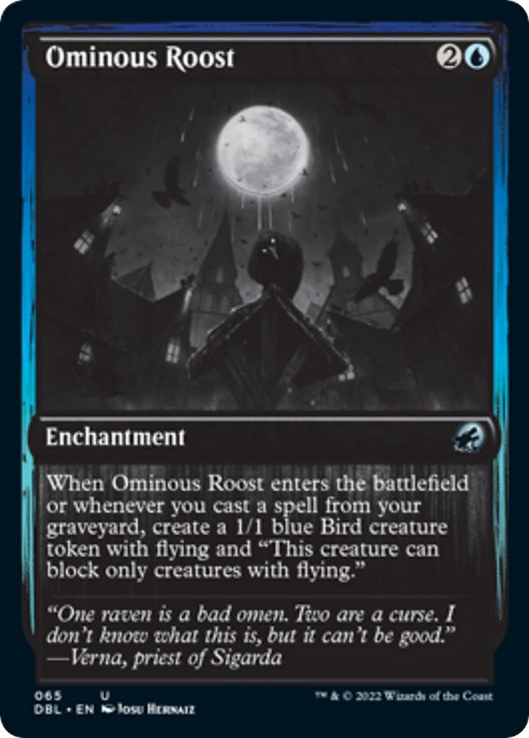 Image for Ominous Roost (65) (DBL) - Magic: The Gathering