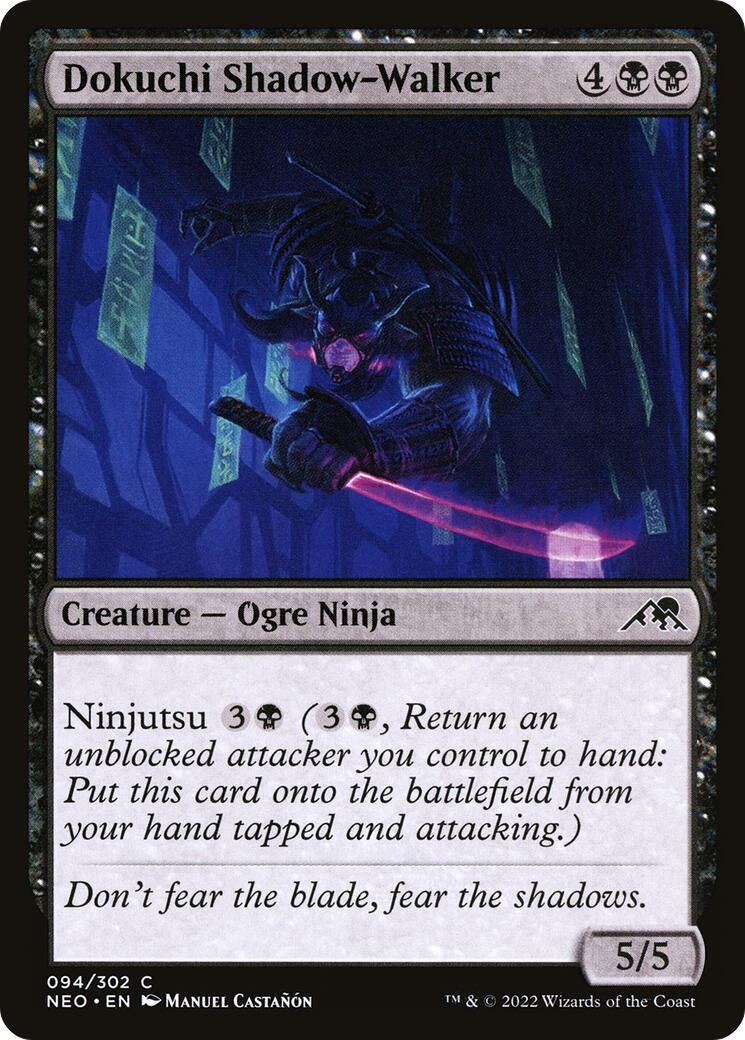 Image for Dokuchi Shadow-Walker (94) (NEO) - Magic: The Gathering