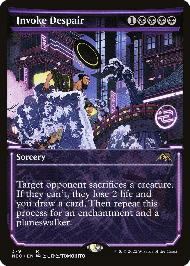 Image for Invoke Despair (Showcase) (379) (NEO) - Magic: The Gathering