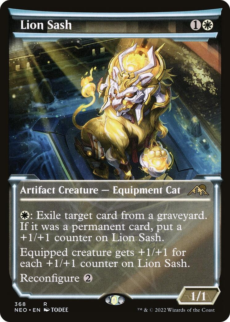 Image for Lion Sash (Showcase) (368) (NEO) - Magic: The Gathering