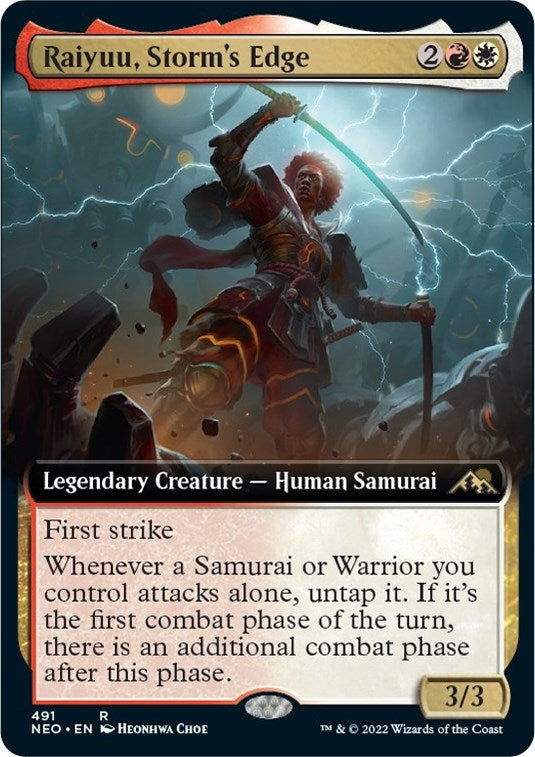 Image for Raiyuu, Storm's Edge (Extended Art) (491) (NEO) - Magic: The Gathering