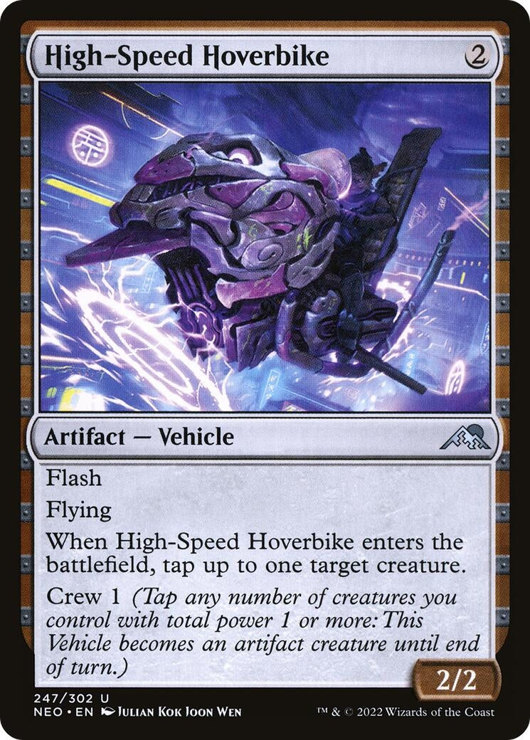Image for High-Speed Hoverbike (247) (NEO) - Magic: The Gathering