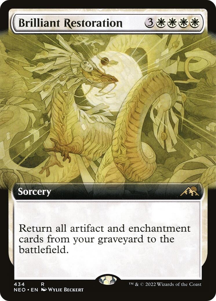 Brilliant Restoration (Extended Art) (434) (NEO)