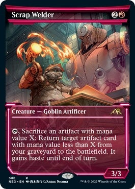 Image for Scrap Welder (Showcase) (388) (NEO) - Magic: The Gathering
