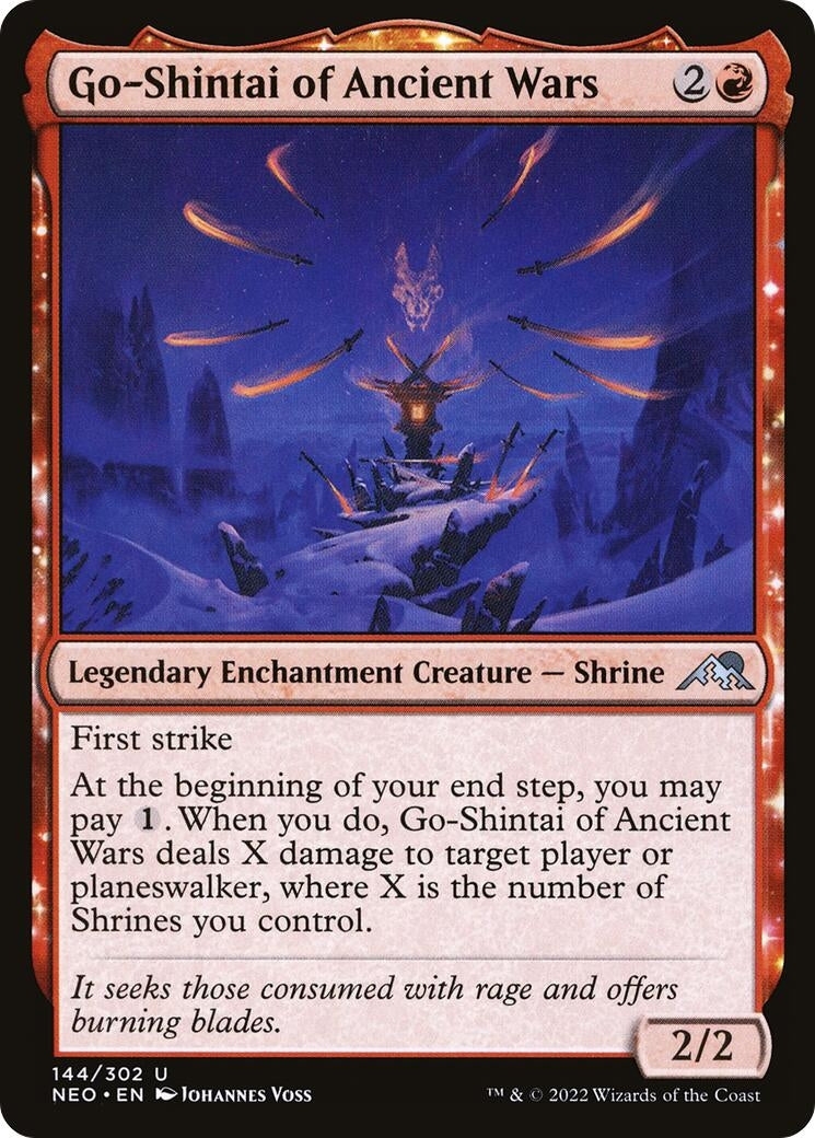 Image for Go-Shintai of Ancient Wars (144) (NEO) - Magic: The Gathering