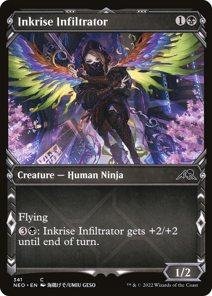 Image for Inkrise Infiltrator (Showcase) (341) (NEO) - Magic: The Gathering