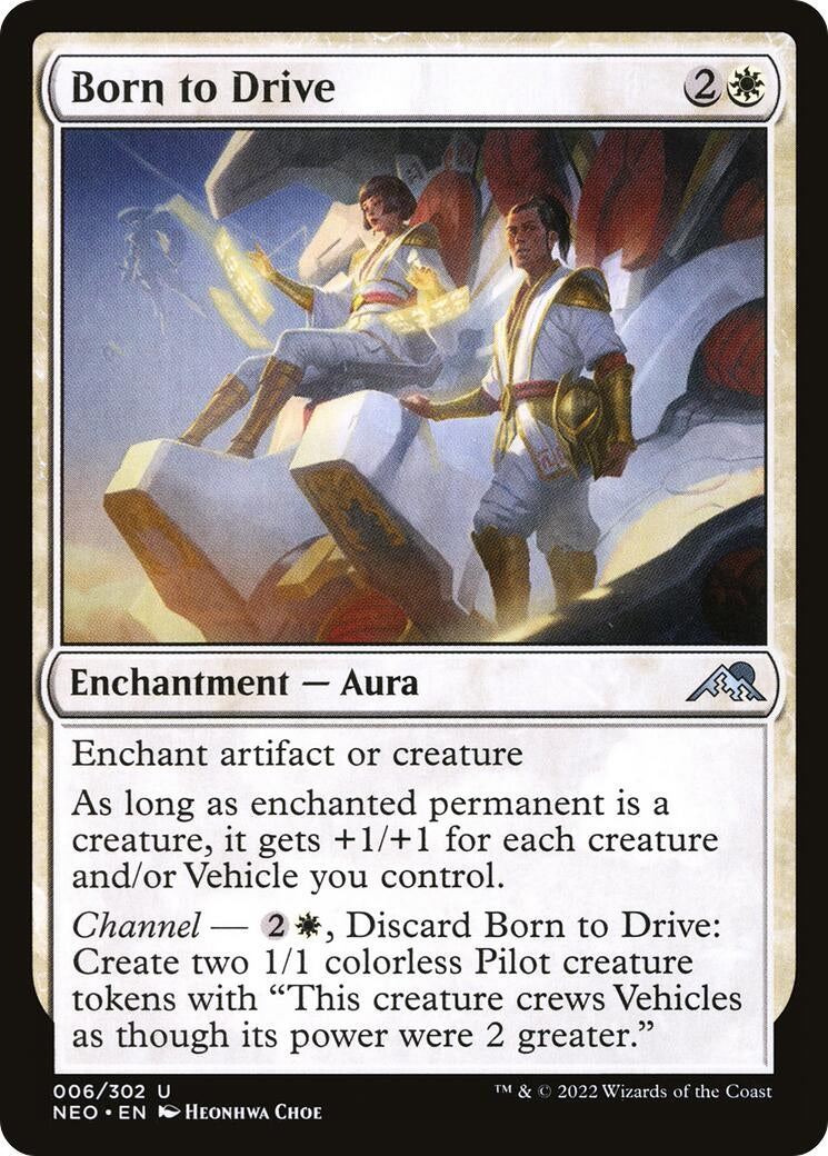 Image for Born to Drive (6) (NEO) - Magic: The Gathering
