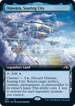 Image for Otawara, Soaring City (Extended Art) (503) (NEO) - Magic: The Gathering