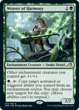 Image for Weaver of Harmony (213) (NEO) - Magic: The Gathering