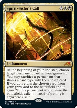 Image for Spirit-Sister's Call (237) (NEO) - Magic: The Gathering