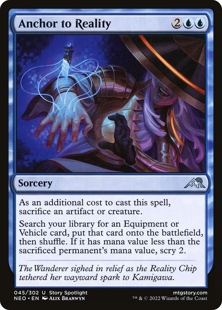 Image for Anchor to Reality (45) (NEO) - Magic: The Gathering
