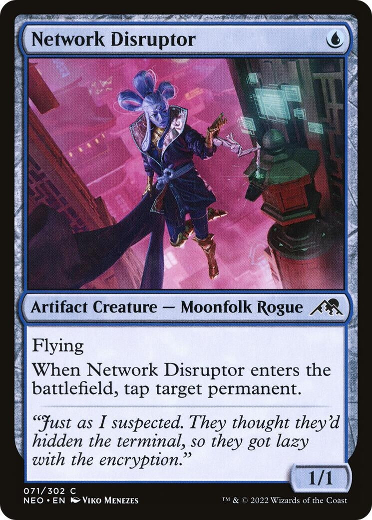 Image for Network Disruptor (71) (NEO) - Magic: The Gathering