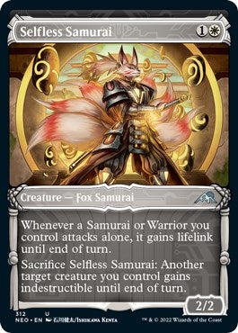 Image for Selfless Samurai (Showcase) (312) (NEO) - Magic: The Gathering