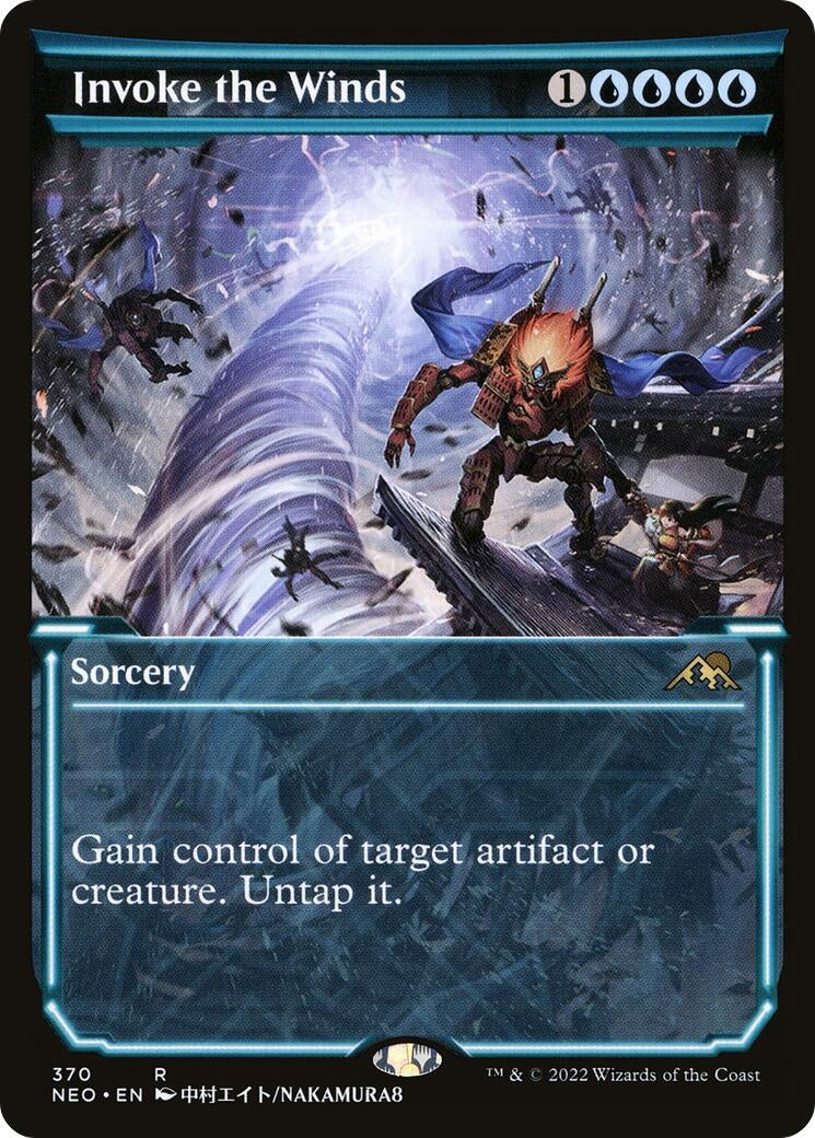 Image for Invoke the Winds (Showcase) (370) (NEO) - Magic: The Gathering