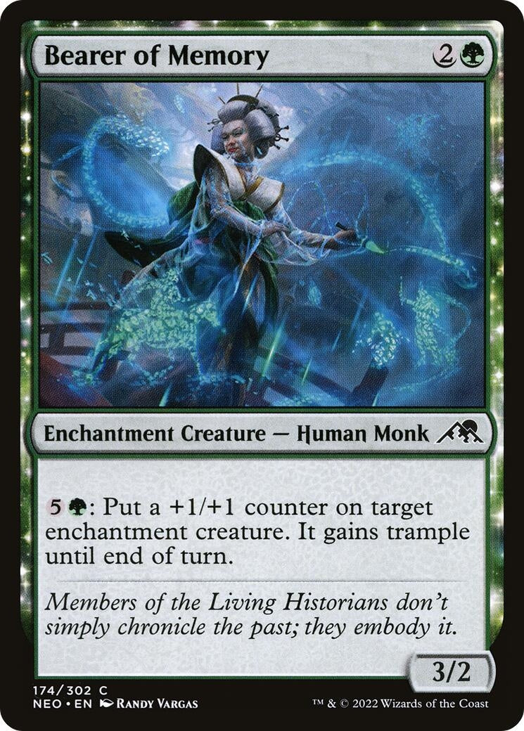 Image for Bearer of Memory (174) (NEO) - Magic: The Gathering