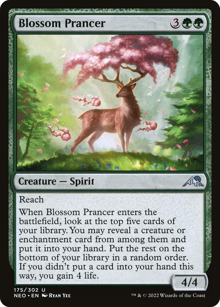 Image for Blossom Prancer (175) (NEO) - Magic: The Gathering