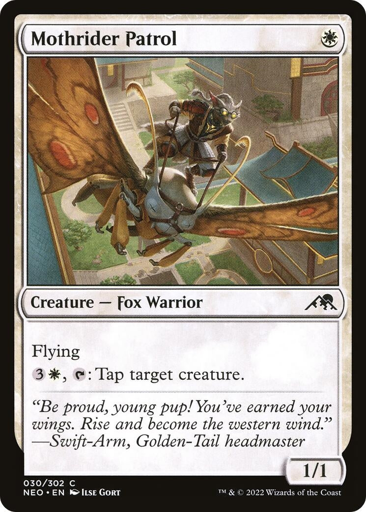 Image for Mothrider Patrol (30) (NEO) - Magic: The Gathering