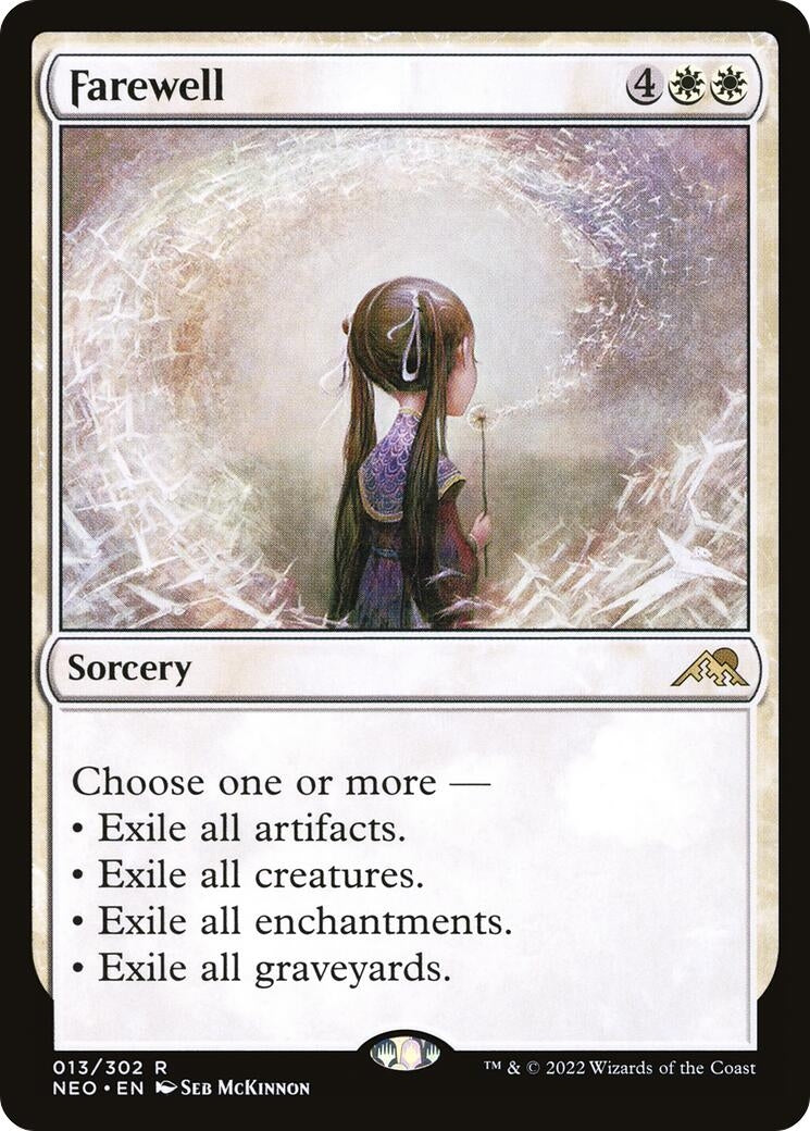 Image for Farewell (13) (NEO) - Magic: The Gathering