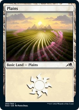 Image for Plains (283) (283) (NEO) - Magic: The Gathering