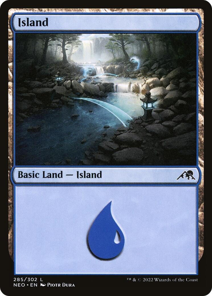 Image for Island (285) (285) (NEO) - Magic: The Gathering