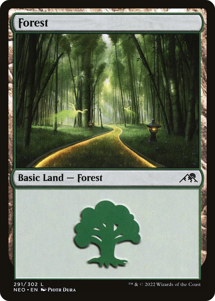 Image for Forest (291) (291) (NEO) - Magic: The Gathering