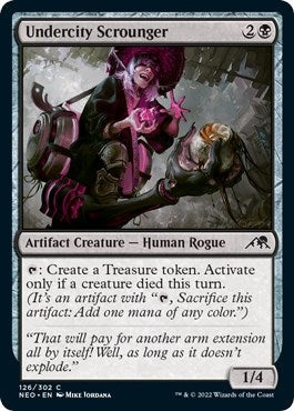 Image for Undercity Scrounger (126) (NEO) - Magic: The Gathering