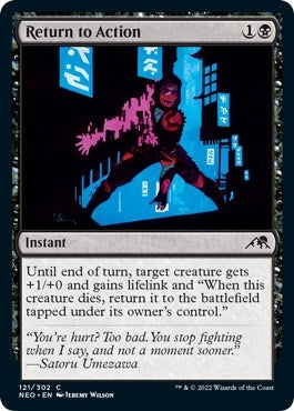 Image for Return to Action (121) (NEO) - Magic: The Gathering