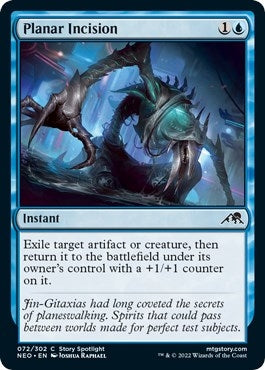 Image for Planar Incision (72) (NEO) - Magic: The Gathering