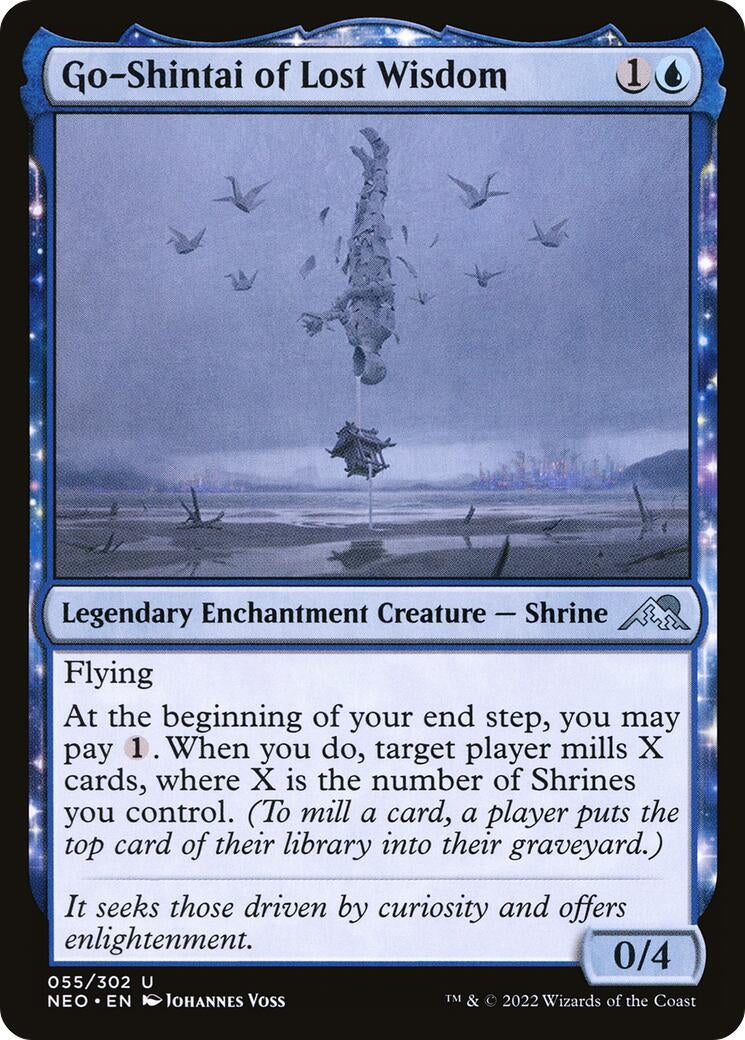 Image for Go-Shintai of Lost Wisdom (55) (NEO) - Magic: The Gathering