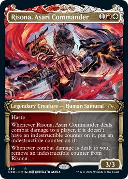 Image for Risona, Asari Commander (Showcase) (330) (NEO) - Magic: The Gathering