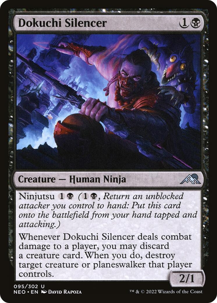 Image for Dokuchi Silencer (95) (NEO) - Magic: The Gathering