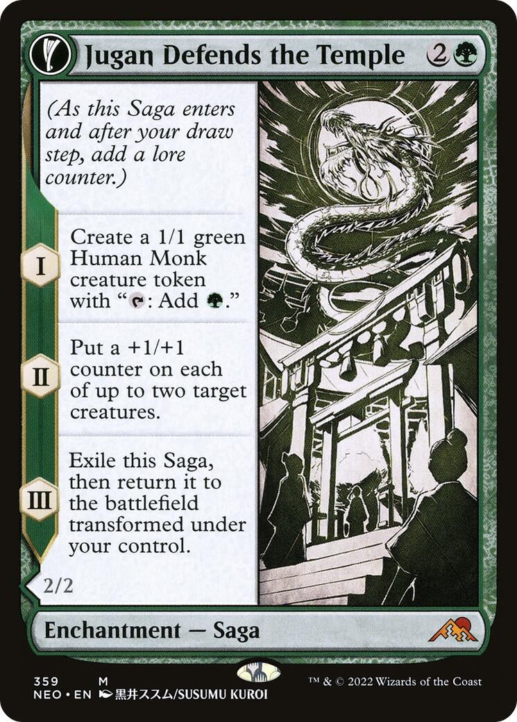 Image for Jugan Defends the Temple (Showcase) (359) (NEO) - Magic: The Gathering