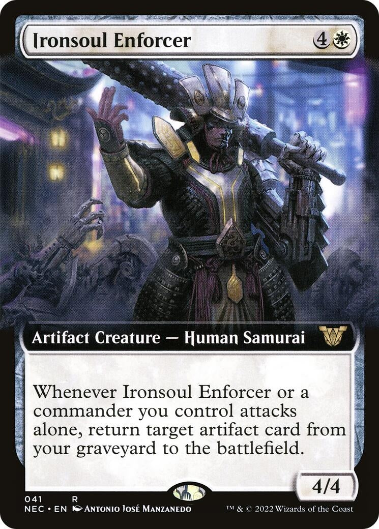 Ironsoul Enforcer (Extended Art) (41) (NEC)
