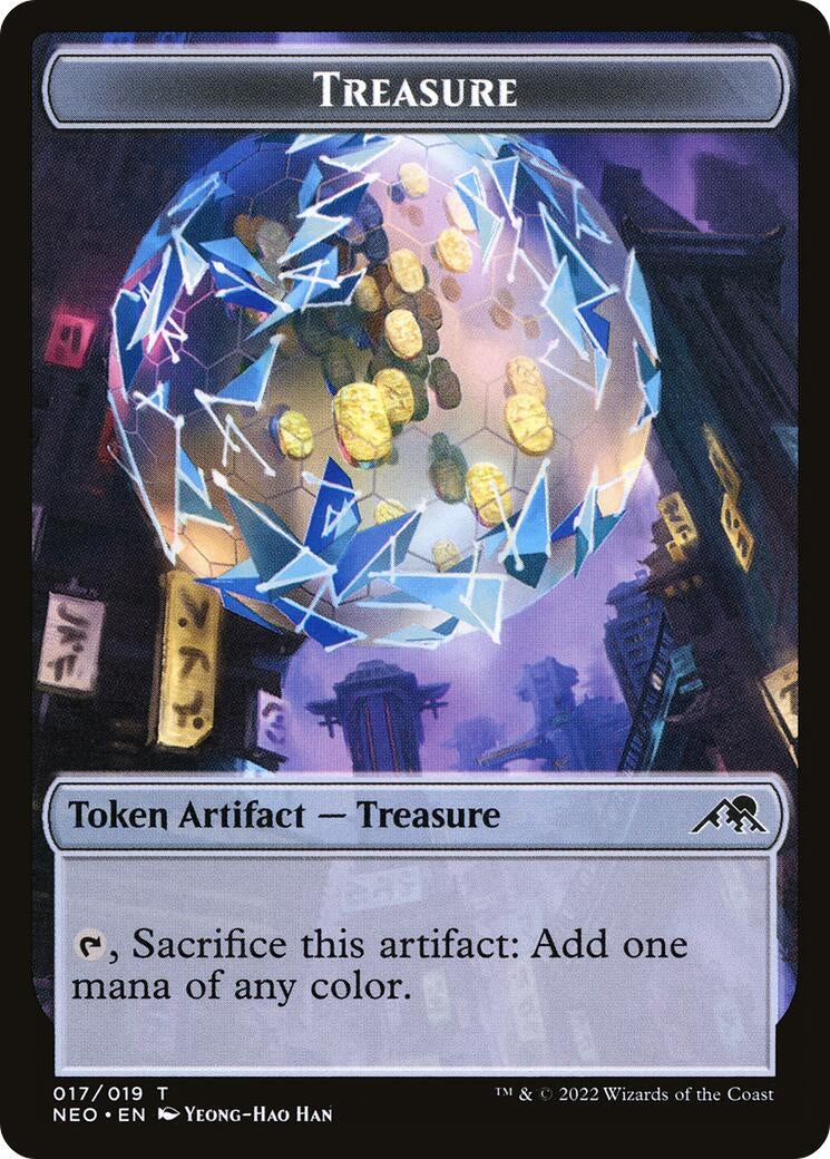 Image for Treasure Token (17) (NEO) - Magic: The Gathering